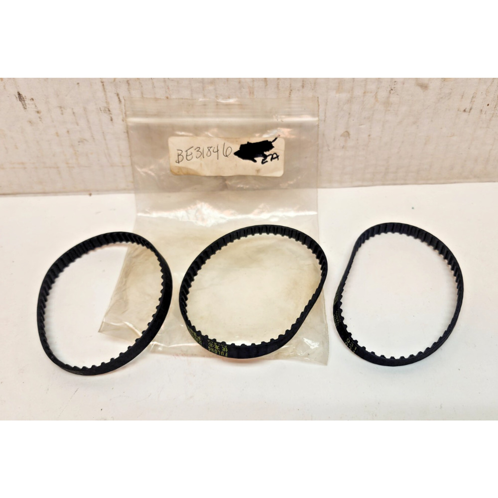 Lot 3 Ryobi BE318 3"x18* Belt Sander Replacement DRIVE BELT Toothed BE31846